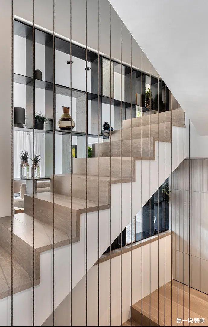 []现代轻奢风格别墅，黑白色的装修简单、大气好看，大爱啊！