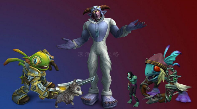 张大仙|魔兽世界：魔兽终于也开始卖时装了 精龙幻翼套装幻化