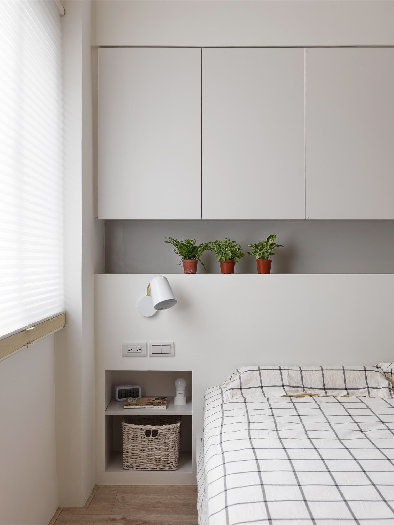 |107㎡北欧风，原木色与白色搭配，空间开阔明亮，实用又清爽！