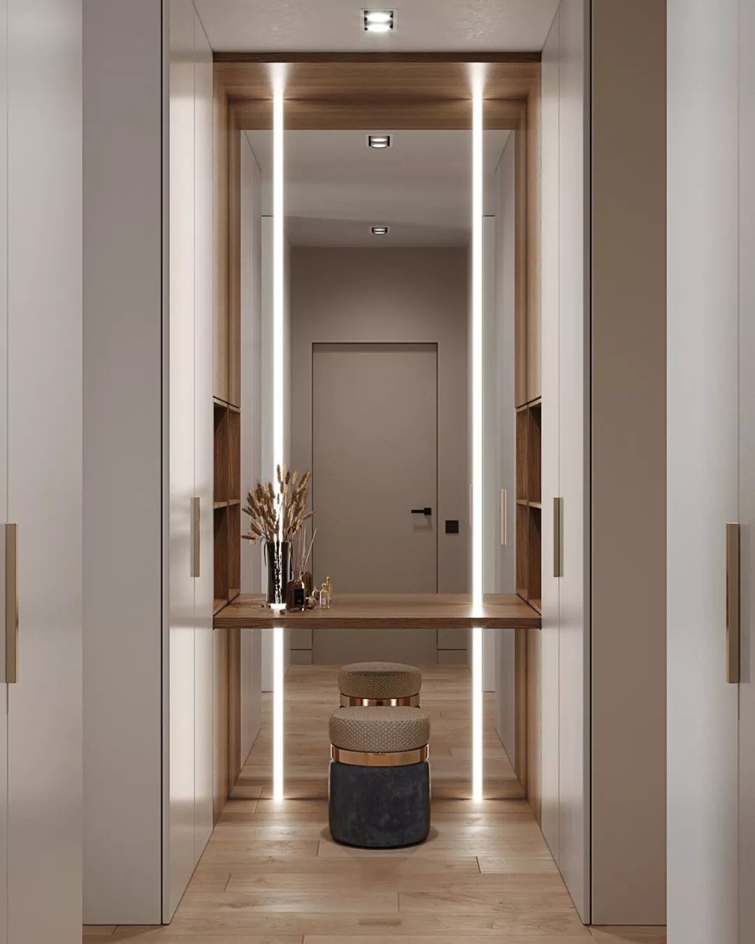 |西安谷空间设计：一厅三室，灰色+木色，高级！