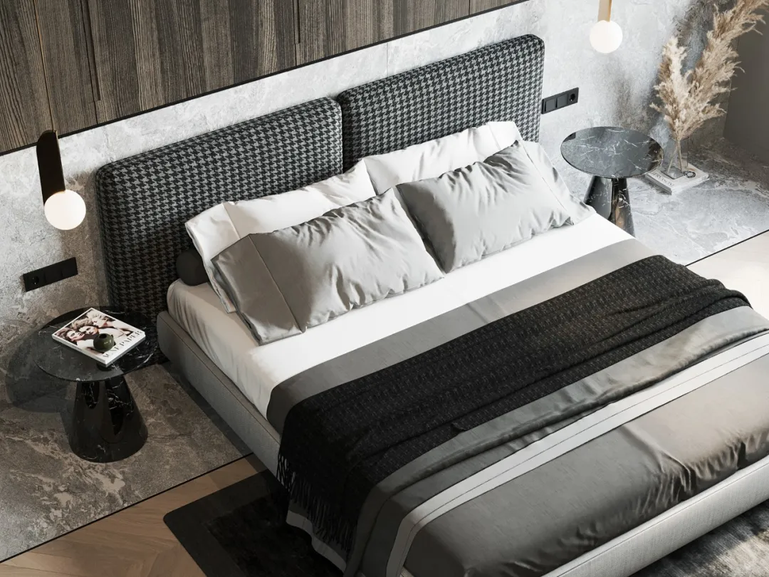 「」113㎡实用大两居，轻奢简致！