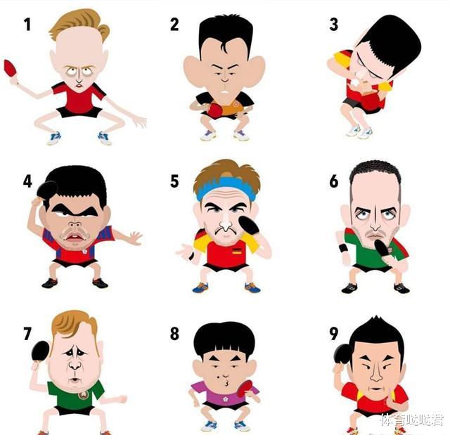 [国际乒联]国乒大满贯入选！国际乒联这次重点提到九位名将，日本队无人上榜