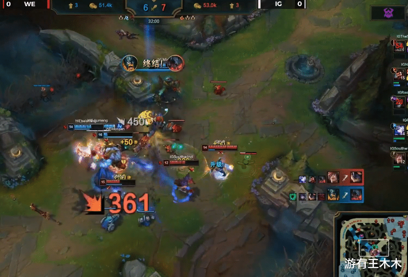 theshy▲Rookie一人带着四个球,TheShy选剑魔黑着脸,刷了半小时直接开送