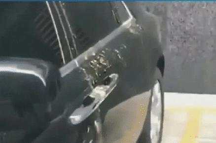 女網紅為錄段子往勞斯萊斯車內潑熒光水，車損高達70萬-圖2