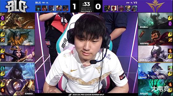 维尔纳■LOL-LPL：Biubiu鳄鱼单杀铁男打穿上路，V5让一追二战胜BLG