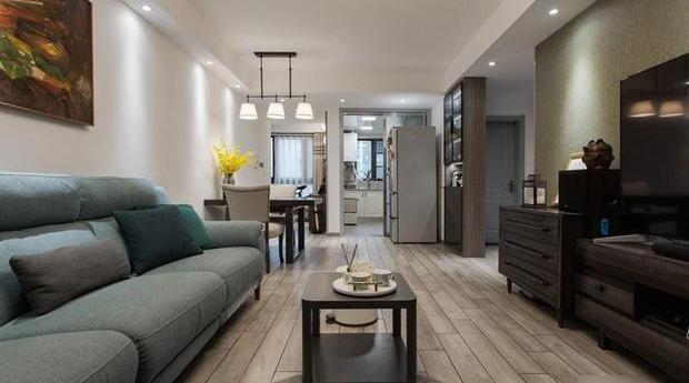 |?第一次登门拜访，就被她家玄关迷住，现代美式三居，浪漫又温馨