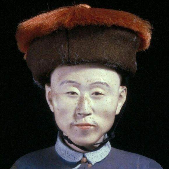 林彪|原来雍正本人长这样!唯一存世的雍正泥塑像,现存于故宫博物院!