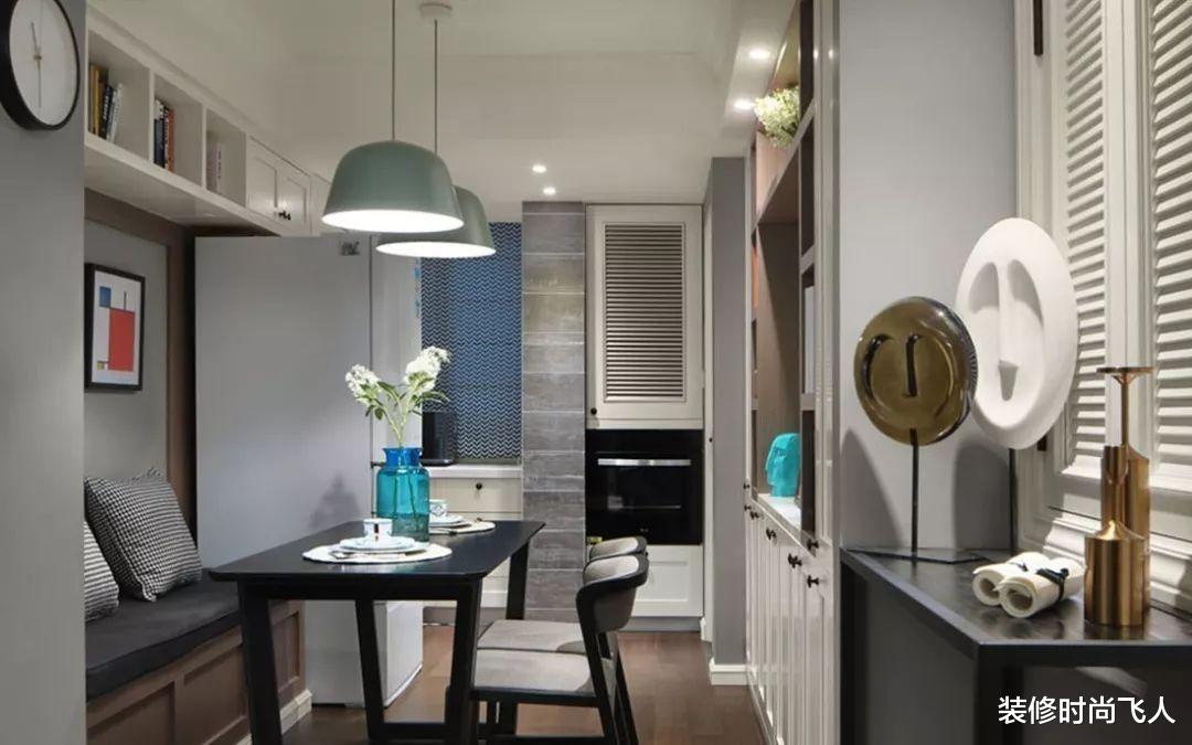 |家里不要买餐桌了，头一次见有钱人用这种设计，后悔我家买太早了