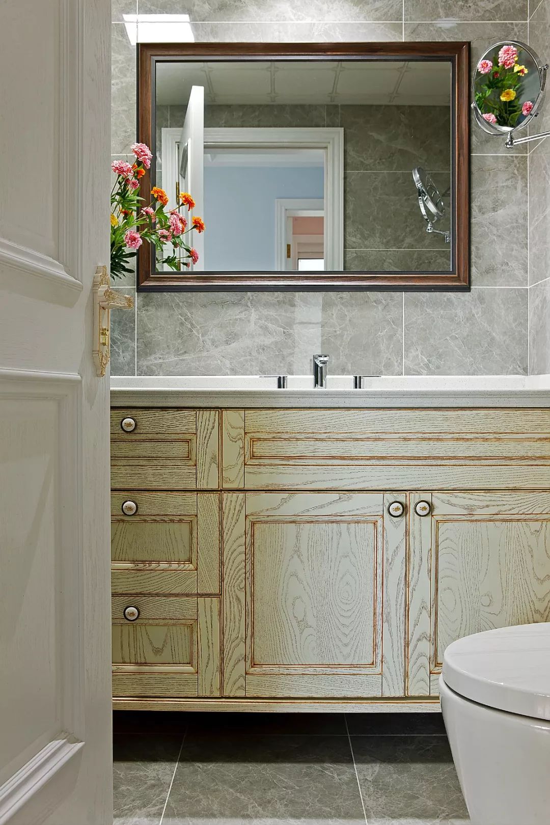 105㎡现代美式，蓝白优雅调，活力情趣风