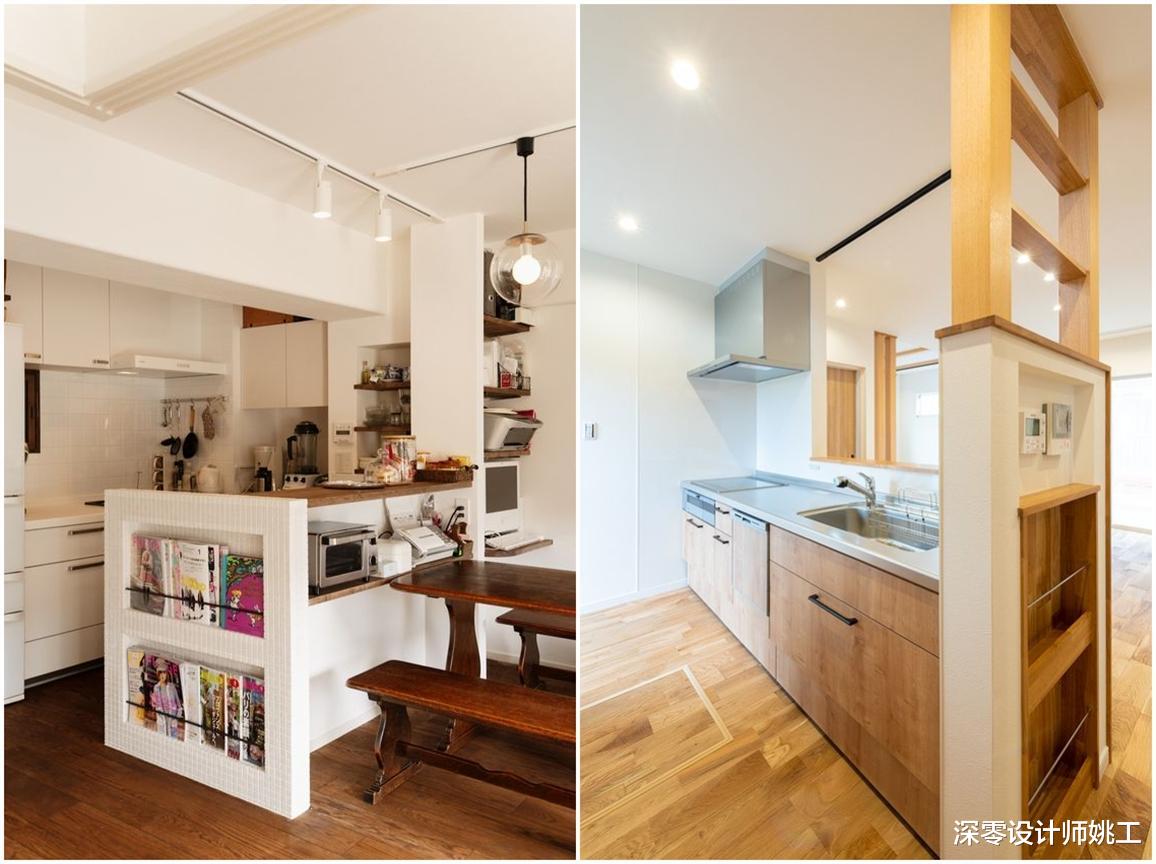 老年小妙招|日本收纳多变态，看看厨房就知道，岛台从上到下榨干1㎡不剩