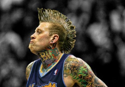 发型|NBA球员的发型有多夸张？前面我忍了，看到罗德曼我再也忍不住了