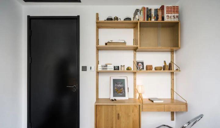 ：95㎡的高级场面，客厅主卧对换，卫生间四分离，全屋都是柜子，美