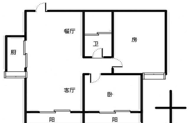 晒晒同事的房子, 头一次见阳台这样隔断, 晾衣服再也不会潮湿了