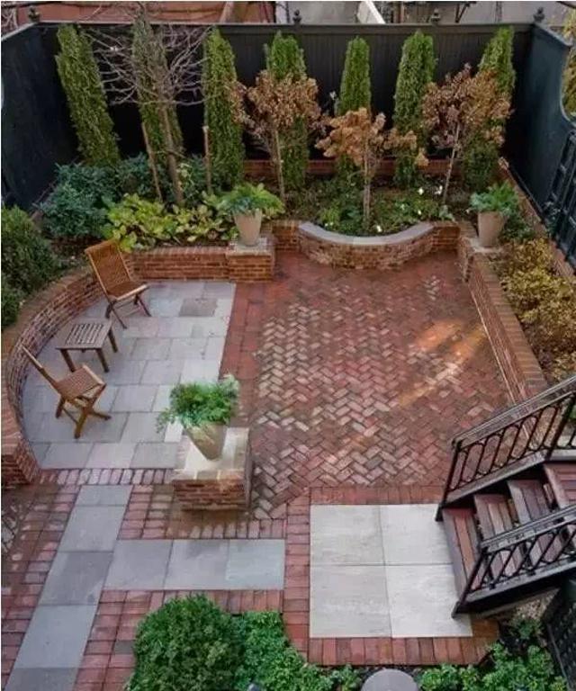 如果你有个别墅院子，就这样布置吧