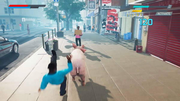 沙雕遊戲《滑板豬模擬器》上架Steam 把人類世界鬧翻天-圖2