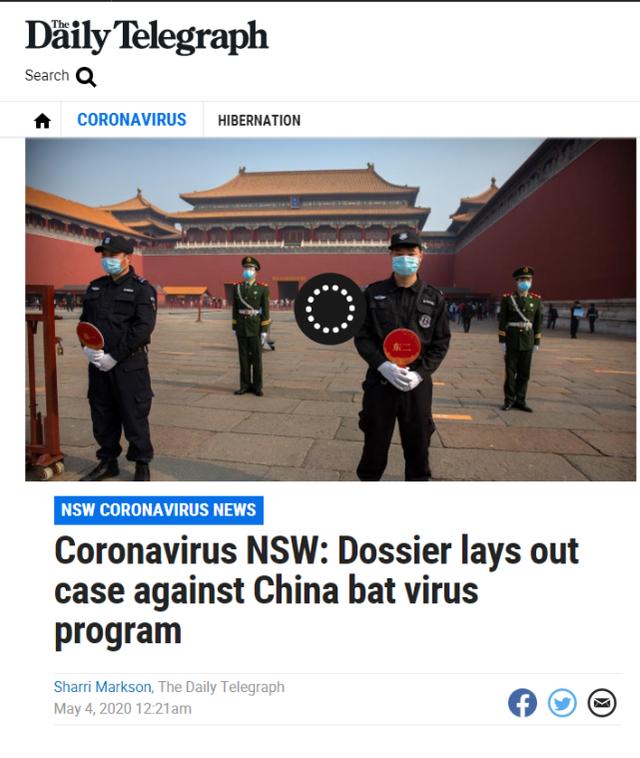 [澳大利亚]外媒宣称“五眼”联盟资料证明病毒来自武汉研究所，事实却是……