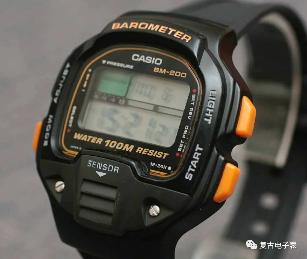 卡西欧|卡西欧另类的压力传感器“杰森面具”——CASIO BM200
