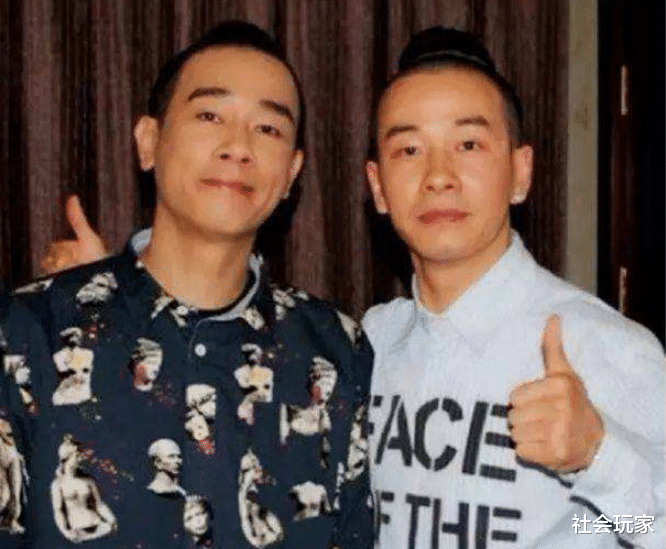 陈小春@明星和替身合照，以为陈小春够像了，最后一位娶了本尊前任