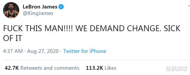 雄鹿队|重磅！詹皇发话+湖人雄鹿众球队纷纷表态，这次NBA恐怕真的没了啊！