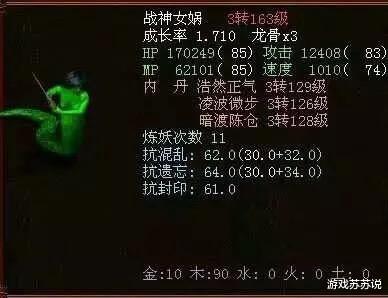 大话西游|大话西游2早期那些成长率超高的召唤兽，留到现在会是什么样的呢