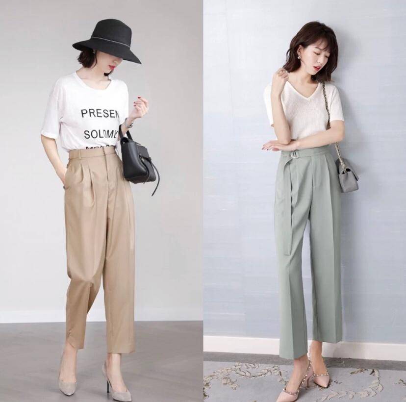 阔腿裤|完美掌控轻熟风穿衣法则，简约又干练，半身裙阔腿裤一网打尽