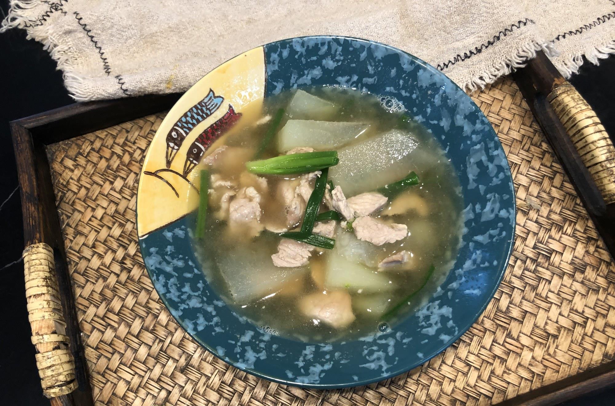 冬瓜@媳妇减肥晚餐就喝这汤，解馋不长胖，体重悄悄的就轻了