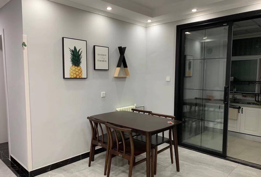 @历时半年装修完工，自己设计没请装修公司，打扫干净效果还不错！