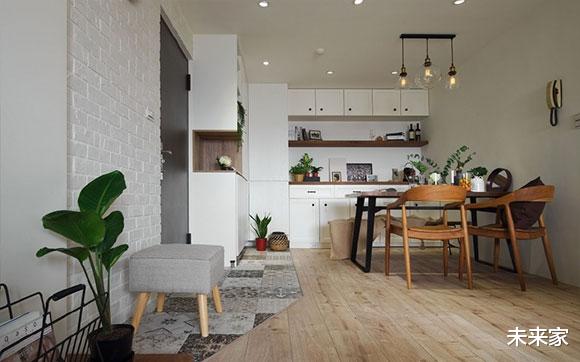 「」小户型怎样装修？平面吊顶，全屋不造型，家居氛围温馨还很实用