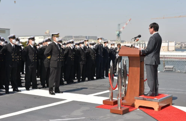 「日本」日本第7艘宙斯盾战舰服役 受疫情影响仪式待遇大缩水 造价高达1680亿