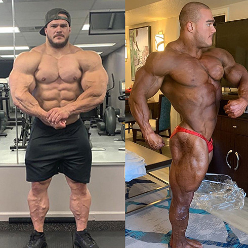 哑铃|270磅的肌肉巨兽,臂围55厘米,哑铃推肩80公斤轻松做组