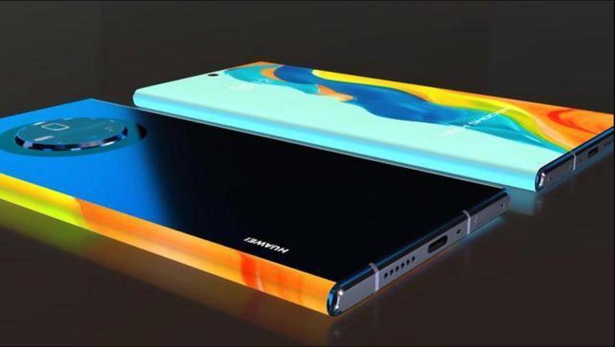 华为Mate40Pro@华为Mate40Pro再曝概念图，这外观已经达到了工业设计的巅峰