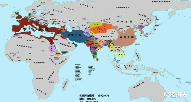 「罗马帝国」世界5000年的历史地图：看看中国曾经多少次成为面积最大的国家