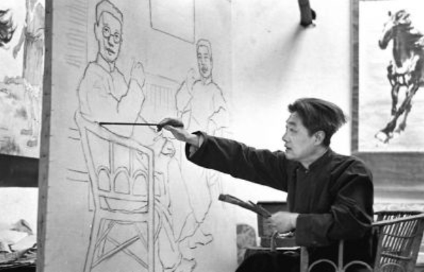 徐悲鸿▲徐悲鸿因讨厌原配,就给儿子取了个很晦气的名字,结果字字应验