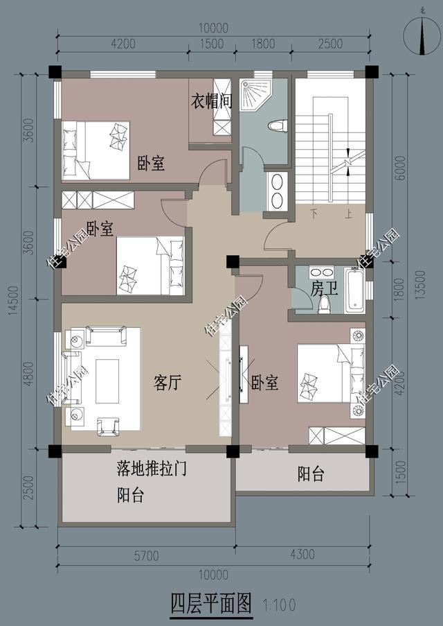 |临街住宅，10米开间12米进深的多层别墅，怎么设计好？