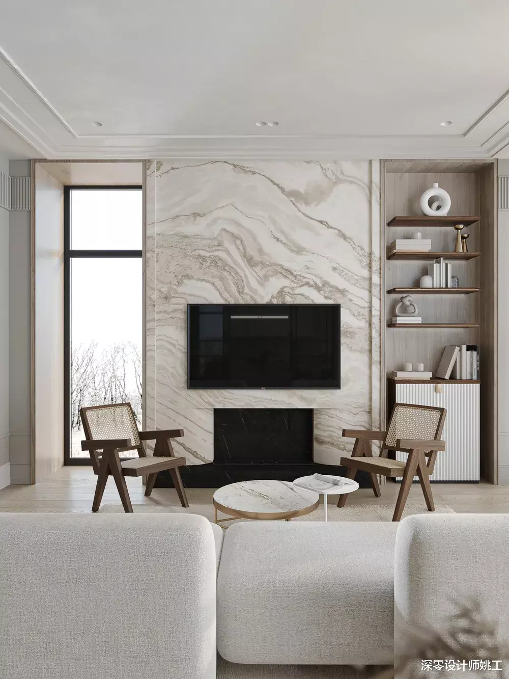 |清楚了吧，没有线条的美学装饰，你家砸再多钱都高级不起来