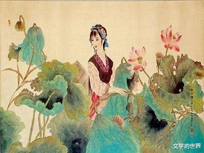 钓鱼湾|唐代诗人储光羲《钓鱼湾》:小伙子黄昏时分假装垂钓,忐忑等待意中人的到来