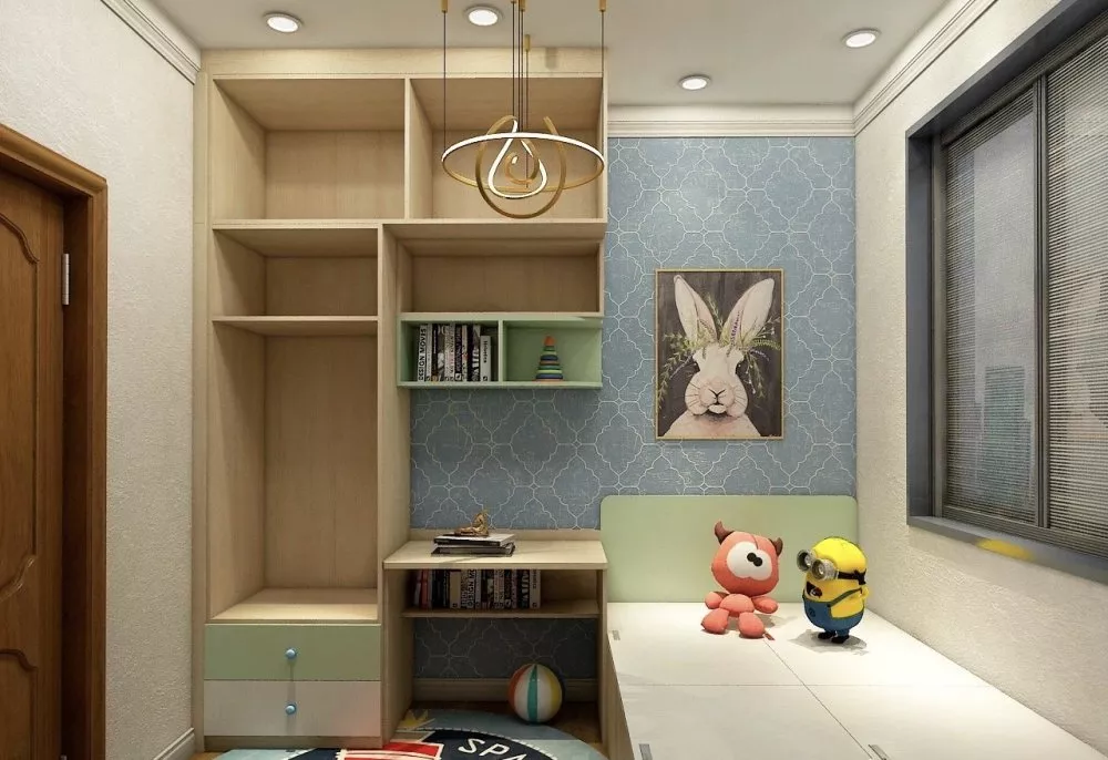 「粉色」靓宅速配六一特献丨儿童房配色怎么选