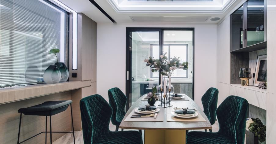 【】让人赞不绝口的9款餐边柜设计，看着美还超能装！