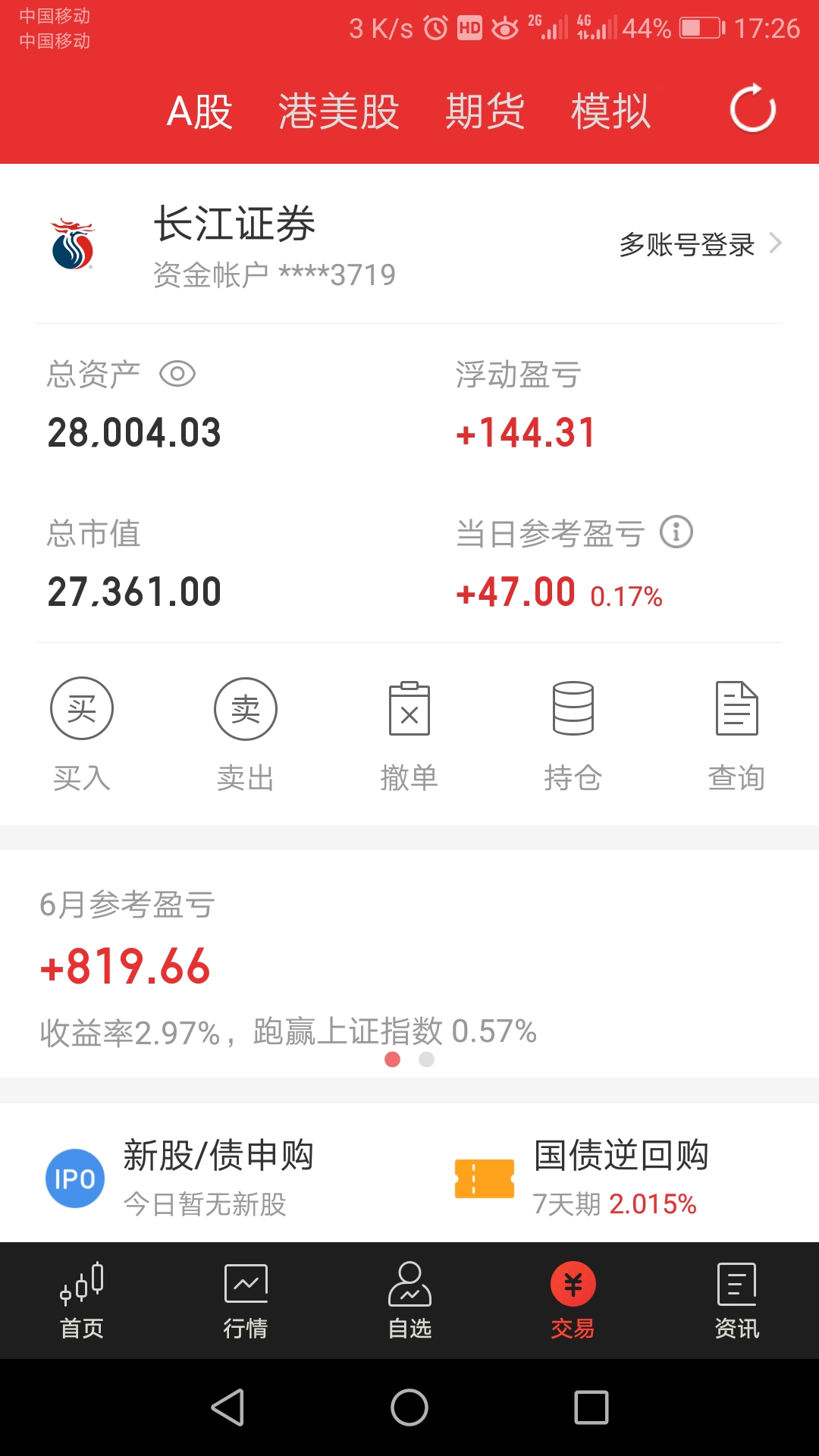 「」6.11号股票操作