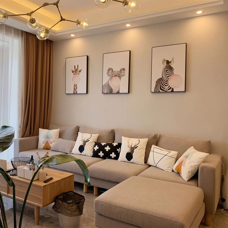 『』拥有北欧原木元素打造的家居, 每个角落都写着惬意~