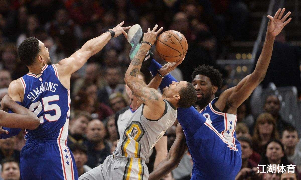 [西蒙斯]NBA唯一！一个赛季才出手6次，却签1.7亿顶薪，3年进2次全明星