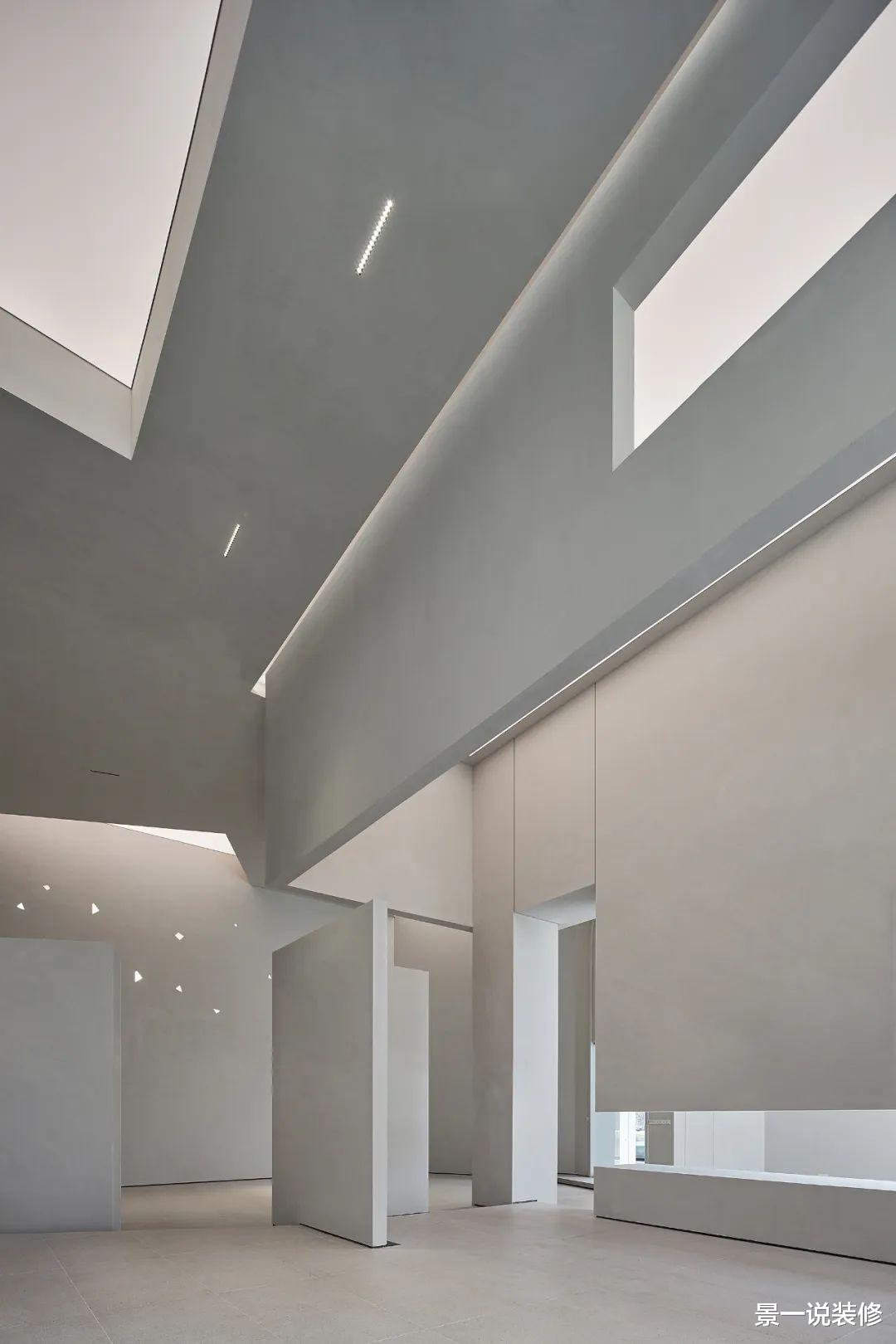 【】600㎡极简空间，没有任何装饰，只有光，却是极致震撼高级的美！