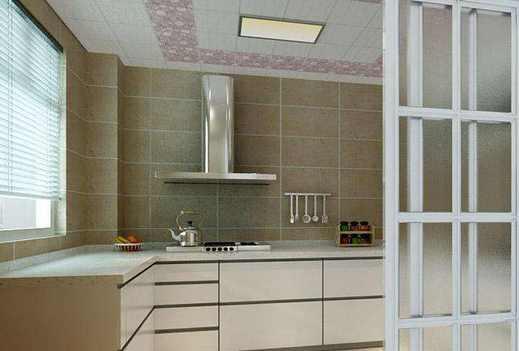 推拉门▲头一次见厨房门这样装，有钱人都流行这种门，连老师傅都看愣了！