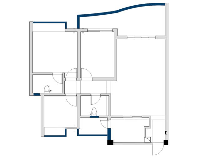 |116㎡新房,她凭什么把厨房“砸”了,进屋才发现真干净!