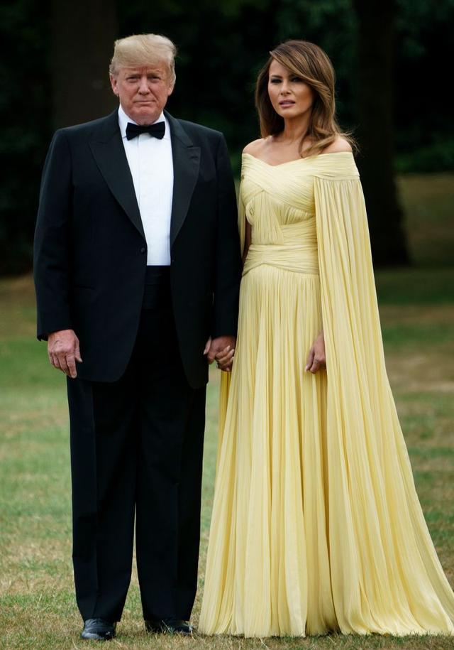 巴伦■特朗普携带妻儿逃至白宫避难！14岁的巴伦高2米，九头身比例天生的模特