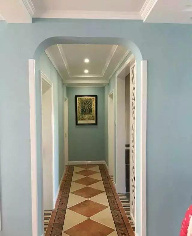 走廊尽头这样装, 真漂亮!