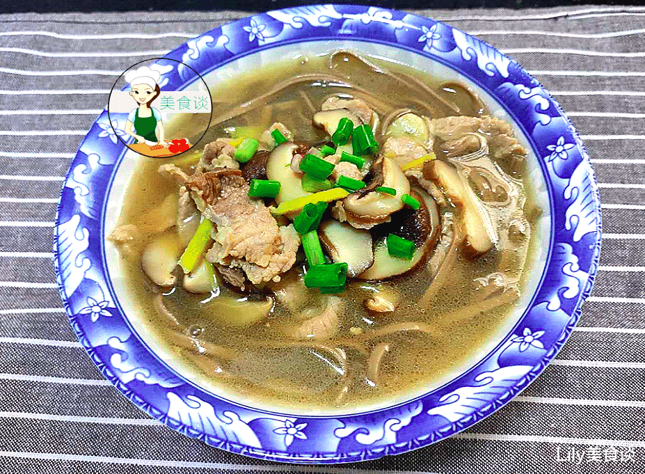 冬菇|天冷了，这早餐面多做给孩子吃，鲜甜美味又营养，一上午不饿肚子
