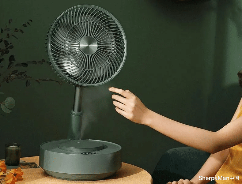半导体|小米有品厉害了！不用插电的空气循环扇，随意调高度，用完塞床底