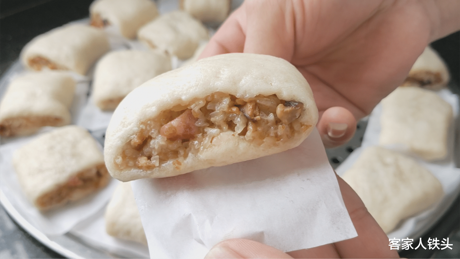 虾米|暑假早餐吃什么好?教你一锅客家传统味道,孩子连吃3块还不够