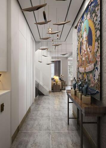 |走廊就是鸡肋空间？那是你不会装，好好装走廊也能变成家里风景线